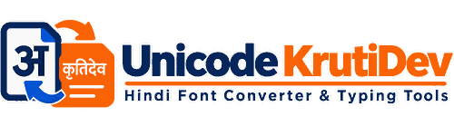 Unicode KrutiDev